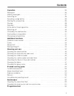 Preview for 3 page of Miele 09 255 930 Operating Instructions Manual