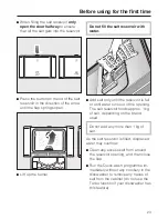 Preview for 23 page of Miele 09 255 930 Operating Instructions Manual