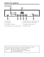 Preview for 6 page of Miele 09 276 780 Operating Instructions Manual