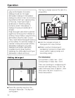 Preview for 32 page of Miele 09 276 830 Operating Instructions Manual