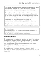 Предварительный просмотр 9 страницы Miele 09 507 300 Operating And Installation Instructions