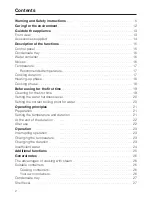 Preview for 2 page of Miele 09 580 070 Operating And Installation Instructions