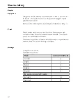 Preview for 42 page of Miele 09 580 070 Operating And Installation Instructions