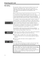 Preview for 78 page of Miele 09 580 070 Operating And Installation Instructions