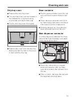 Preview for 53 page of Miele 09 741 510 Operating And Installation Instructions