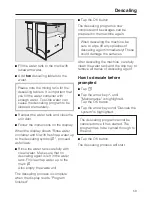 Preview for 59 page of Miele 09 741 510 Operating And Installation Instructions