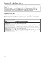 Preview for 60 page of Miele 09 741 510 Operating And Installation Instructions