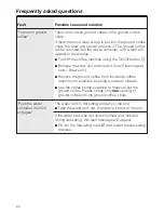 Preview for 62 page of Miele 09 741 510 Operating And Installation Instructions