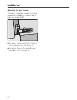 Preview for 80 page of Miele 09 741 510 Operating And Installation Instructions