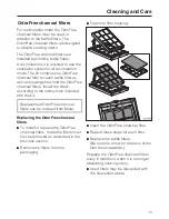 Предварительный просмотр 15 страницы Miele 09 824 260 Operating And Installation Instructions