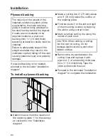 Предварительный просмотр 30 страницы Miele 09 968 240 Operating And Installation Instructions