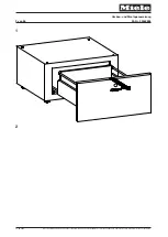 Preview for 2 page of Miele 09322300 Fitting Instructions Manual