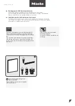 Предварительный просмотр 1 страницы Miele 11 137 120 / 00 Installation Sheet