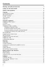 Preview for 2 page of Miele 11 196 580 Operating And Installation Instructions