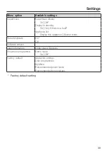 Предварительный просмотр 39 страницы Miele 11 196 580 Operating And Installation Instructions