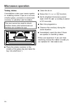 Предварительный просмотр 60 страницы Miele 11 196 580 Operating And Installation Instructions