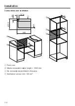 Предварительный просмотр 112 страницы Miele 11 196 580 Operating And Installation Instructions