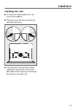 Предварительный просмотр 113 страницы Miele 11 196 580 Operating And Installation Instructions