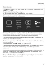 Preview for 27 page of Miele 11 271 870 Operating And Installation Instructions