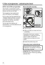 Preview for 28 page of Miele 11 588 800 Operating And Installation Instructions