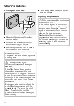 Preview for 42 page of Miele 11 588 800 Operating And Installation Instructions