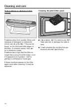 Preview for 44 page of Miele 11 588 800 Operating And Installation Instructions