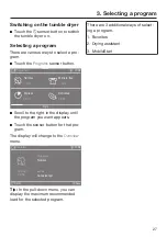 Preview for 27 page of Miele 11 631 610 Operating Instructions Manual