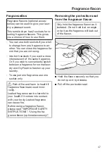 Preview for 47 page of Miele 11 631 610 Operating Instructions Manual