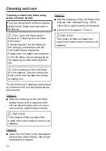 Preview for 54 page of Miele 11 631 610 Operating Instructions Manual