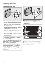 Preview for 56 page of Miele 11 631 610 Operating Instructions Manual