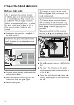 Preview for 70 page of Miele 11 631 610 Operating Instructions Manual