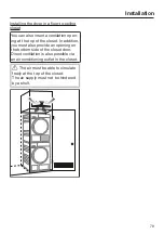 Preview for 79 page of Miele 11 631 610 Operating Instructions Manual