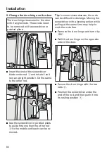 Preview for 86 page of Miele 11 631 610 Operating Instructions Manual