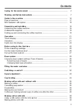 Preview for 3 page of Miele 11 674 750 Operating Instructions Manual