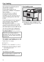 Предварительный просмотр 34 страницы Miele 11 674 750 Operating Instructions Manual