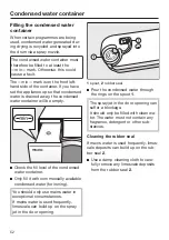 Предварительный просмотр 52 страницы Miele 11 892 110 Operating Instructions Manual