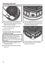 Предварительный просмотр 58 страницы Miele 11 892 110 Operating Instructions Manual