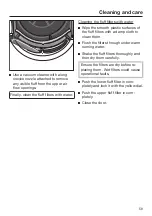 Предварительный просмотр 59 страницы Miele 11 892 110 Operating Instructions Manual