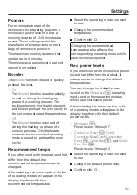 Предварительный просмотр 41 страницы Miele 11 900 040 Operating And Installation Instructions