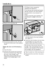 Предварительный просмотр 98 страницы Miele 11 900 040 Operating And Installation Instructions