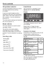 Предварительный просмотр 16 страницы Miele 11 919 400 Operating And Installation Instructions