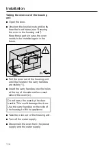 Предварительный просмотр 114 страницы Miele 11 919 480 Operating And Installation Instructions