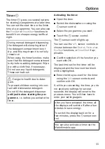 Preview for 55 page of Miele 11070970 Operating Instructions Manual