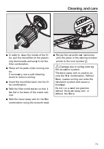 Preview for 73 page of Miele 11070970 Operating Instructions Manual