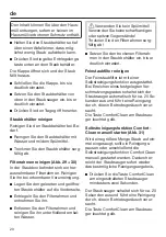 Preview for 20 page of Miele 112551022 Operating Instructions Manual