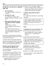 Preview for 40 page of Miele 112551022 Operating Instructions Manual