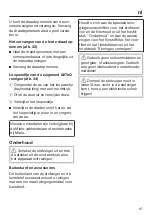 Preview for 97 page of Miele 112551022 Operating Instructions Manual