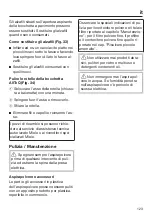 Preview for 123 page of Miele 112551022 Operating Instructions Manual