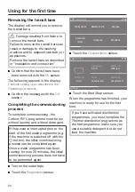 Preview for 24 page of Miele 11289940 Operating And Installation Instructions