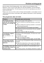 Preview for 59 page of Miele 11289940 Operating And Installation Instructions